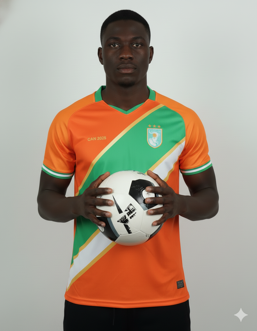 Maillot CAN 2025 – Côte d’Ivoire