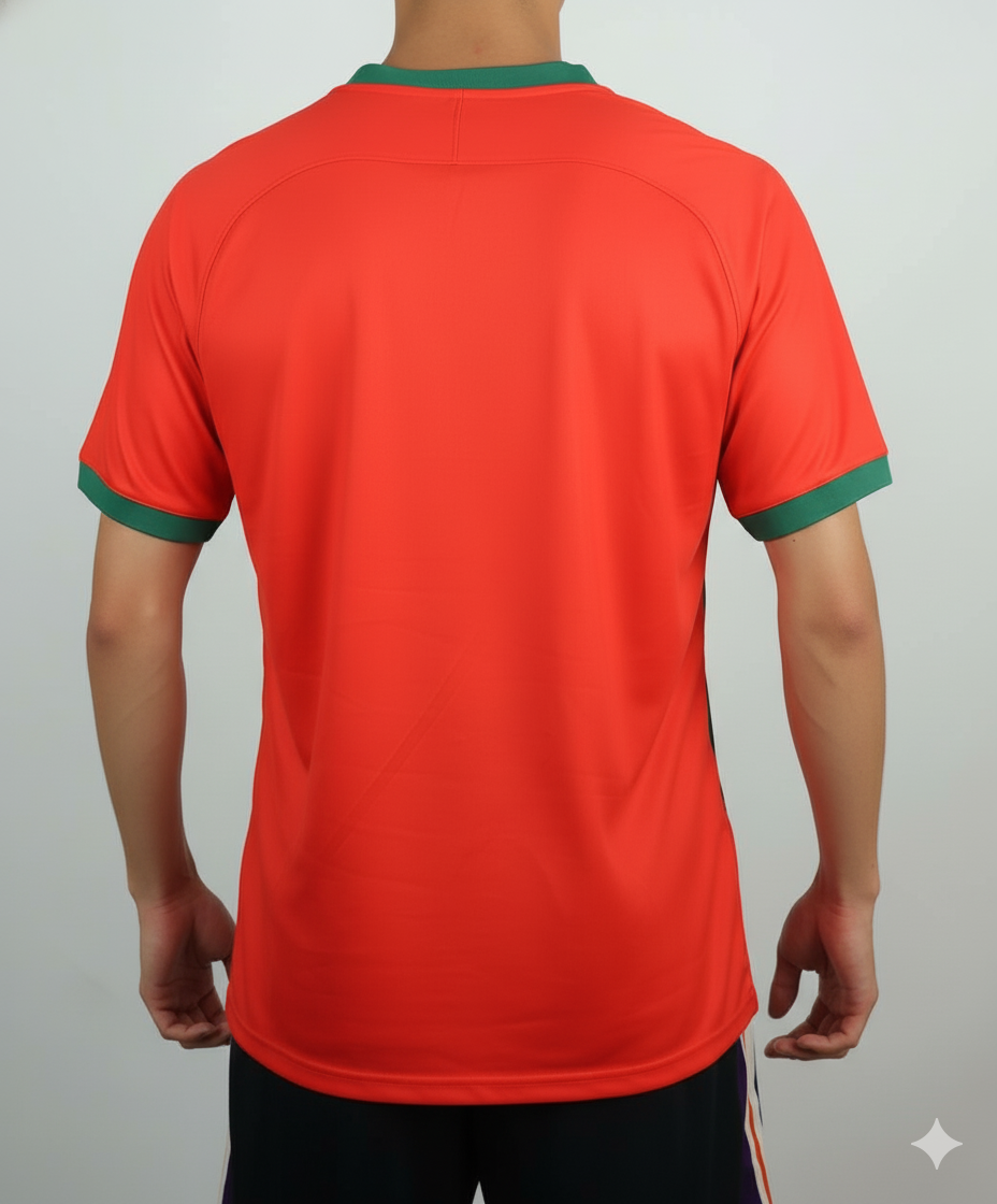Maillot CAN 2025 rouge – Maroc