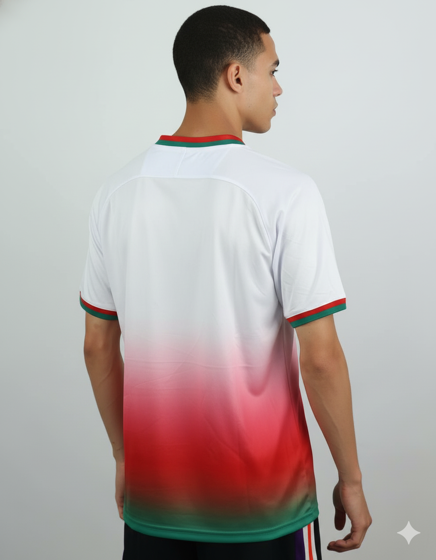 Maillot CAN 2025 blanc – Maroc