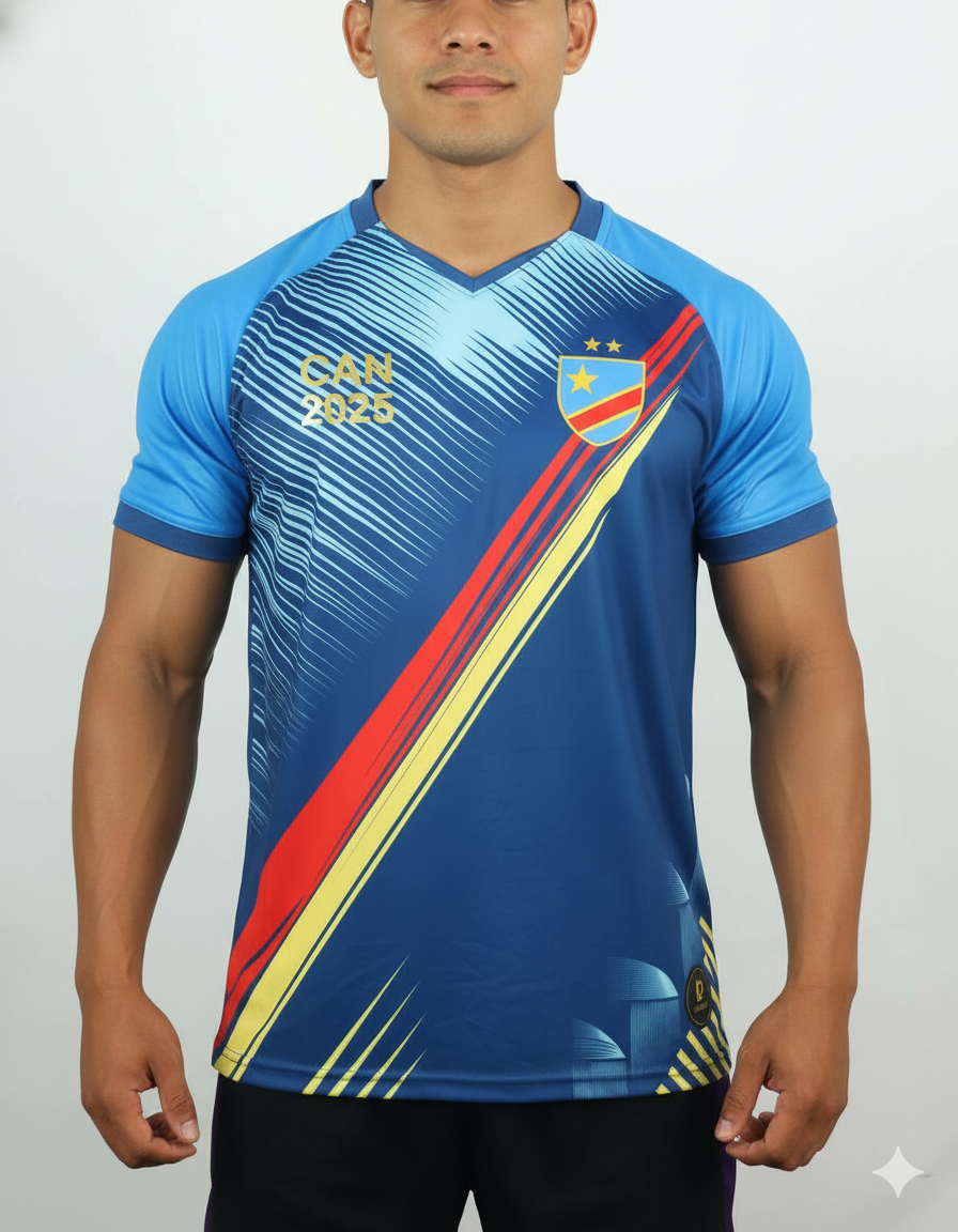 Maillot CAN 2025 – RD Congo
