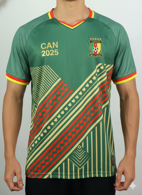Maillot CAN 2025 – Cameroun
