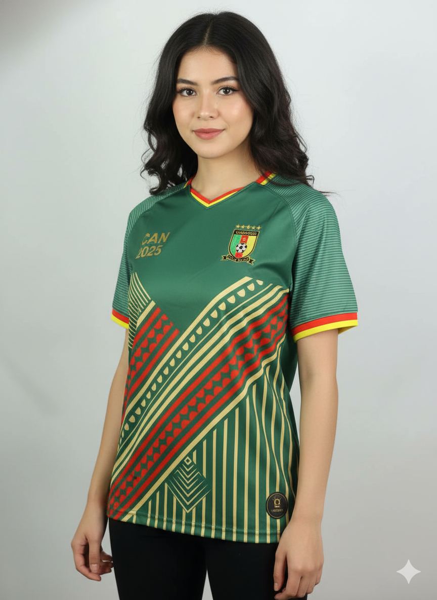 Maillot CAN 2025 – Cameroun