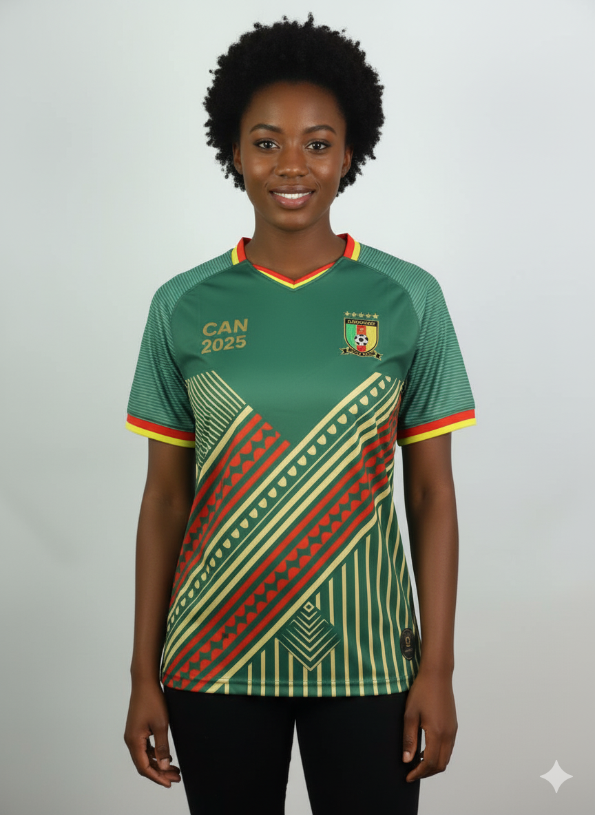 Maillot CAN 2025 – Cameroun