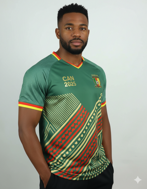Maillot CAN 2025 – Cameroun
