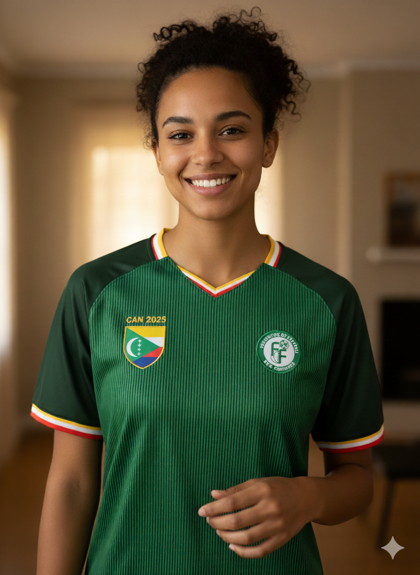 Maillot CAN 2025 – Comores