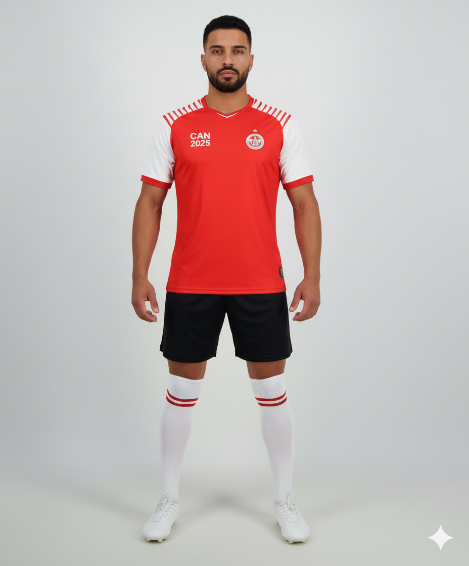 Maillot CAN 2025 – Tunisie
